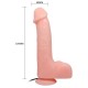 BAILE VIBRADOR REALISTICO BARBARA NATURAL 22 CM