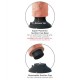 KING COCK DILDO VIBRADOR CON TESTICULOS 255 CM COLOR NATURAL