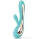 LELO SORAYA 2 VIBRADOR RABBIT VERDE AGUA