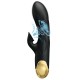 PRETTY LOVE VIBRADOR DE LUJO BAaADO EN ORO RECARGABLE NEGRO