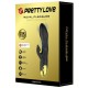 PRETTY LOVE VIBRADOR DE LUJO BAaADO EN ORO RECARGABLE NEGRO