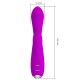 PRETTY LOVE GLORIA VIBRADOR CONEJO RECARGABLE IMPERMEABLE MORADO