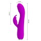 PRETTY LOVE RACHEL VIBRADOR RECARGABLE CON SUCCIONADOR MORADO
