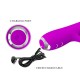 PRETTY LOVE RACHEL VIBRADOR RECARGABLE CON SUCCIONADOR MORADO