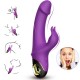 ARMONY METEROR DILDO VIBRADOR RABBIT ROTADOR VIOLETA